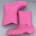 Crocs  Pink Rain Boots Womens 4-5 Photo 7