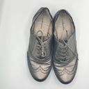 Krass&co G.H Bass &  Women's Hilary Low Heel Lace Up Oxford Style Shimmer Shoes Sz 8.5 Photo 5