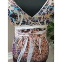 Cristinalove  Women's Multicolor Polyester Halter Neck Sleeveless Maxi Dress XL Photo 2