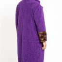 Eloquii  Bouncle Sherpa Teddy Coat Size 18/20 NWT Purple Photo 2