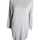 Tobi  So Lost Heather grey ribbed sweater mini dress size S Photo 0