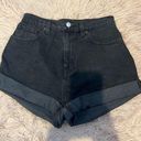 Urban Outfitters Black BDG Mom High Rise Shorts Photo 0