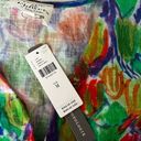 Anthropologie NWT HOPE FOR FLOWERS   Tired 100% Linen Floral Mini Dress Sz M Photo 4