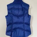 Tommy Hilfiger  women’s small blue puffer vest Photo 4