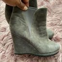 Neiman Marcus  Ankle Wedge Booties Photo 0