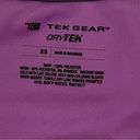 Tek Gear  DryTek Sports Athletic Workout  V-Neck Short Sleeve With Pocket  Sz XS Photo 2