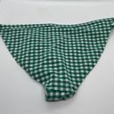 Topshop  Green Gingham Bikini Bottoms sz 8 Photo 5