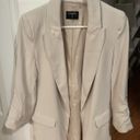 T Tahari Beige Oversized Blazer Photo 1