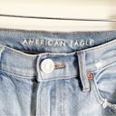 American Eagle Light Wash Light Distress Baggy Jeans sz 10 Photo 11