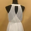 Lush Clothing 5/$20 Lush Ivory White Kylie Skater Faux Wrap Mini Dress Size S Photo 5