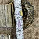 Vintage Beige Wide Stretch Belt 29 Photo 3