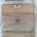 Salvatore Ferragamo  Gold Metallic Long Leather Wallet. Photo 8