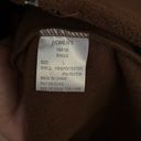 Woolrich  | Fleece Vest in Brown Full Zip Sweater Jacket Outdoor Hiking | large Photo 2