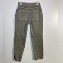 Spanx  Stretch Twill Straight Leg Pant Sage Green Size Medium Photo 3