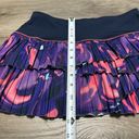 Lucky in Love  Pleated Tiered Purple Pink Tennis Skirt Size Small Photo 8