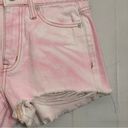 Aeropostale  high rise Shorty Denim Shorts Tie Dye pink 000 Photo 3