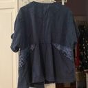 Pilcro and the Letterpress NWOT Anthropologie denim open jacket. Photo 5