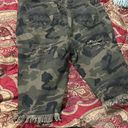 American Bazi Camo Denim Shorts Photo 1