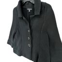 Banana Republic  Cardigan Womens Size M Black Cotton Button Up Knit Sweater Y2K Photo 1