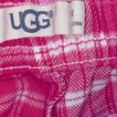 UGG  pink plaid flannel sleep pajamas bottoms size 2X Photo 6