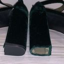 Bamboo  Women's Chunky Heel Platform Sandal with Ankle Strap, Green Sz 7.5 women Photo 2