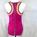 Avia Avía pink and peach shirred racerback active tank top size medium Photo 3