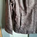Krass&co Montana  pleather coat purplish brown Photo 1