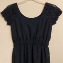 BCBGeneration Little Black Cocktail Dress Lace Sleeve Size XS Photo 8