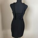 AQ/AQ AQ AQ Halo Plunge Mini Dress With Strap Detail Black Size 4 New With Out Tags Photo 10