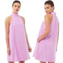 Ted Baker  London  Torriis Lilac‎ Scalloped Trim Halter Dress Photo 1