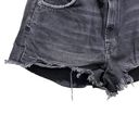 ZARA  Cut Off Denim Shorts High Rise High Waisted Black Size 10 Photo 1