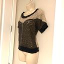 BKE Boutique short sleeved sweater. Sz M. Mint! Photo 2