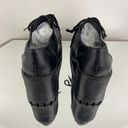 Soda Vintage Y2K Black Faux Leather Chunky Platform Lace Up Heeled Oxford Shoes Photo 6