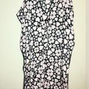 Kate Spade  New York Pink Black Spade Clover Hearts Caftan Cover Up Size XS/S Photo 4