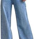 HDLTE women wide leg high waist jeans S-6 Photo 0