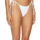 superdown  Anneke String Bikini Bottom White XXS Triangle Tanning Revolve $48 NEW Photo 1