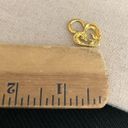 Vintage Gold Tone Heart Shape Pendant Photo 2