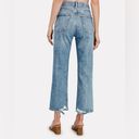 AGOLDE Lana Cropped Straight-Leg Jeans Button Fly 100% Organic Cotton Size 28 Photo 2