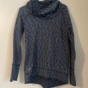 Athleta  turtleneck sweatshirt hoodie too long sleeve grey Heather xs Photo 1