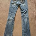 Miss Me  Women Blue Denim Jeans Signature Easy Boot Medium Wash Mid Rise Sz 28 Photo 2