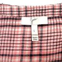 Joie  "Dane" 100% Soft Linen Pink Plaid Button Down Shirt Roll Tab Sleeves Photo 1