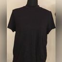 H&M - Black short sleeve turtleneck top Size M Photo 1