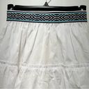 Ramy Brook  Mickey Patterned Band Tiered Mini Skirt, Ivory, Size 00, NWT Photo 5