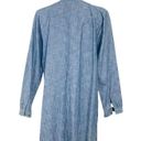 J.Jill  Women’s XL Denim Chambray Button Up Casual Long Sleeve Longline Dress Photo 3