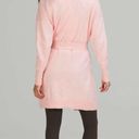 Lululemon Cotton - Cashmere Knit Wrap - Heathered Dew Pink Photo 2