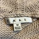 CAbi  #717 Medium Linen Blend Open Sleeveless Cardigan Vest Sweater Photo 2