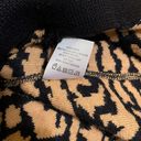 Lovers + Friends  Distressed Arlington Leopard Print Turtleneck Sweater Top Photo 5