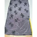 Clio Vintage Y2K Maxi Skirt Velvet Burnout Goth Skirt Witchy Whimsygoth Size M Photo 4