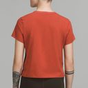 Lululemon Classic Cotton Blend Tee In Red Rock Photo 2