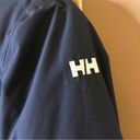 Helly Hansen  Aden Winter Water Resistant Parka Jacket Faux Fur Hood Navy Large Photo 5